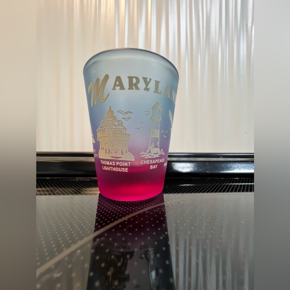 Shot Glass MARYLAND Ombré 1oz